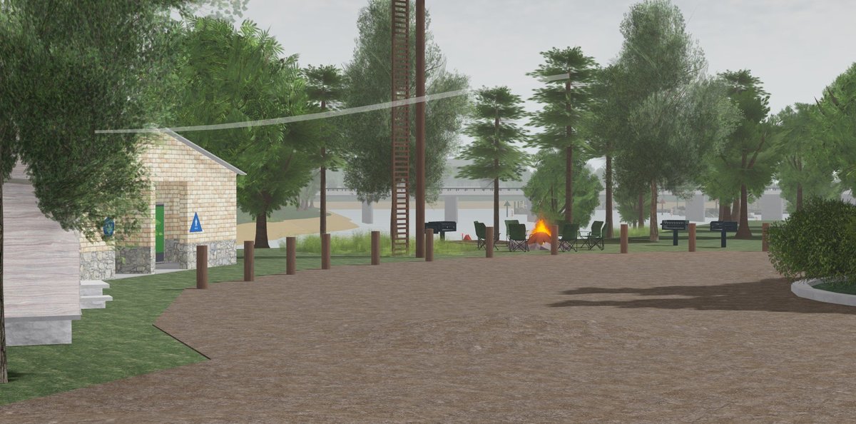 Lakeside Town Map Summer image 11