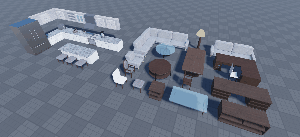 Detailed Furniture Pack