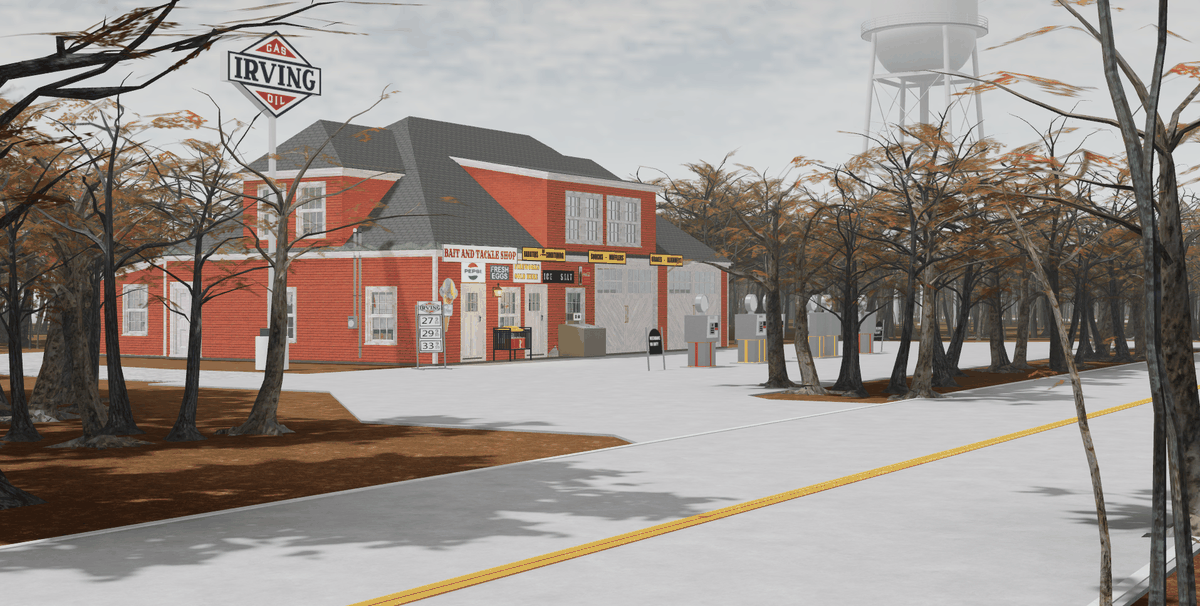 Lakeside Town Map Fall Edition