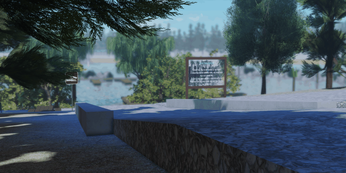 Lakeside Town Map | Snow Edition