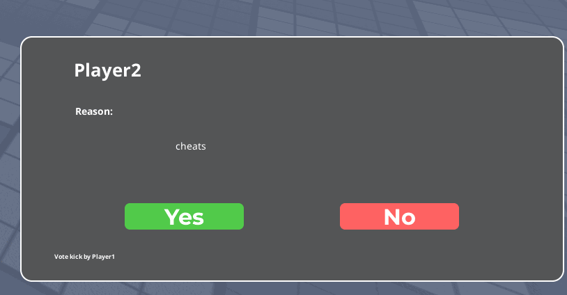 VoteKick and Level System