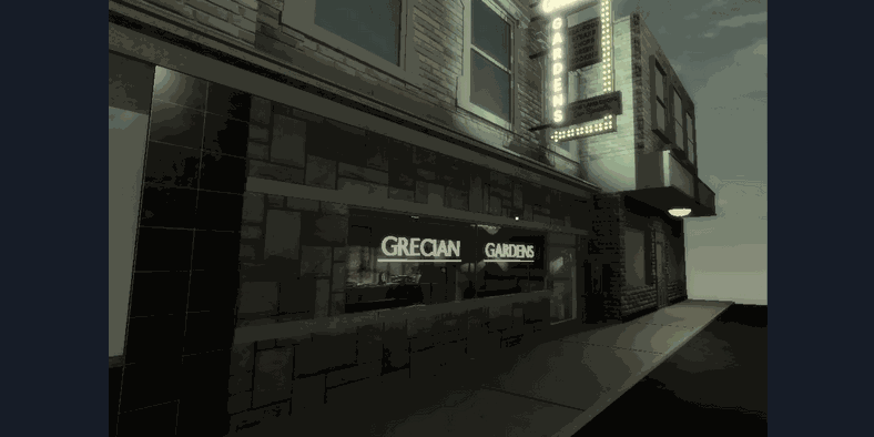 Fancy Grecian Gardens Restaurant