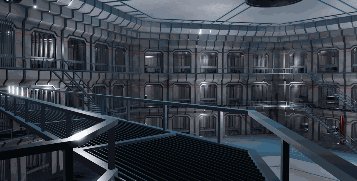 High-Poly SCP Facility Map