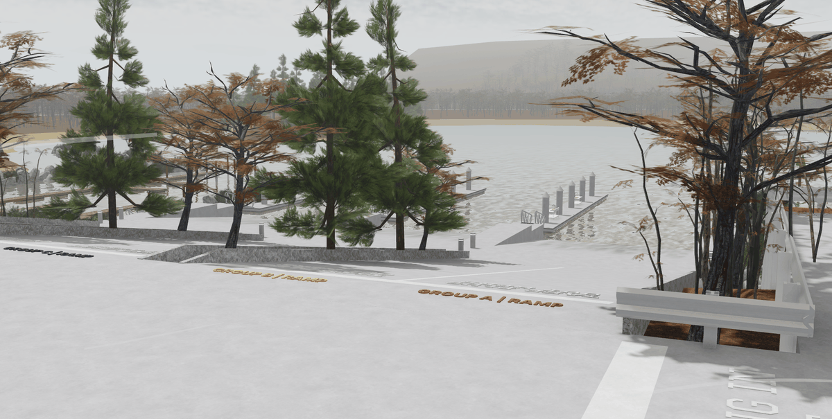 Lakeside Town Map Fall Edition