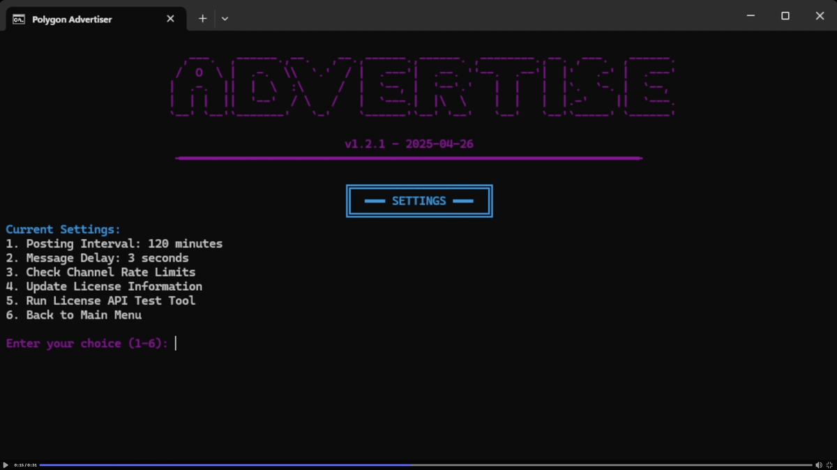 Ad Polygon Automatic Advertiser