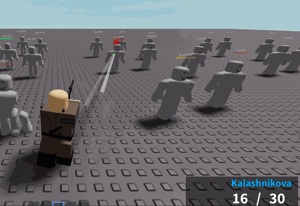 Simple TPS Gun System