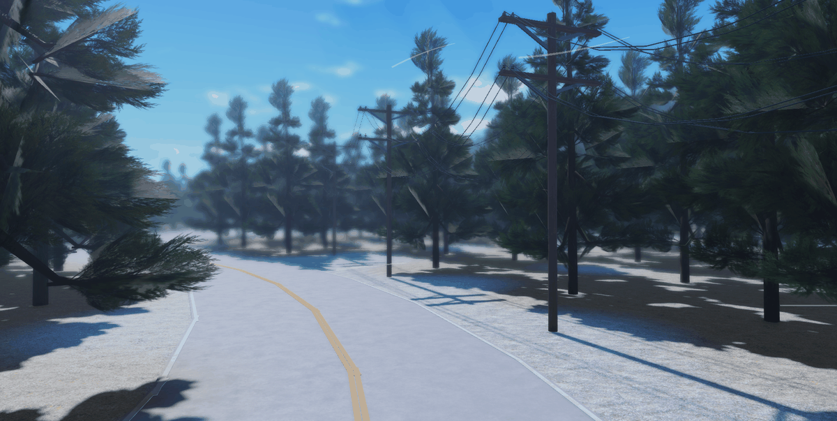 Lakeside Town Map | Snow Edition