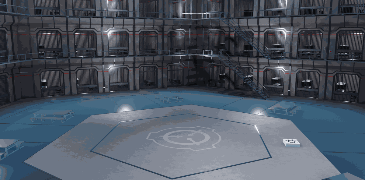 High-Poly SCP Facility Map