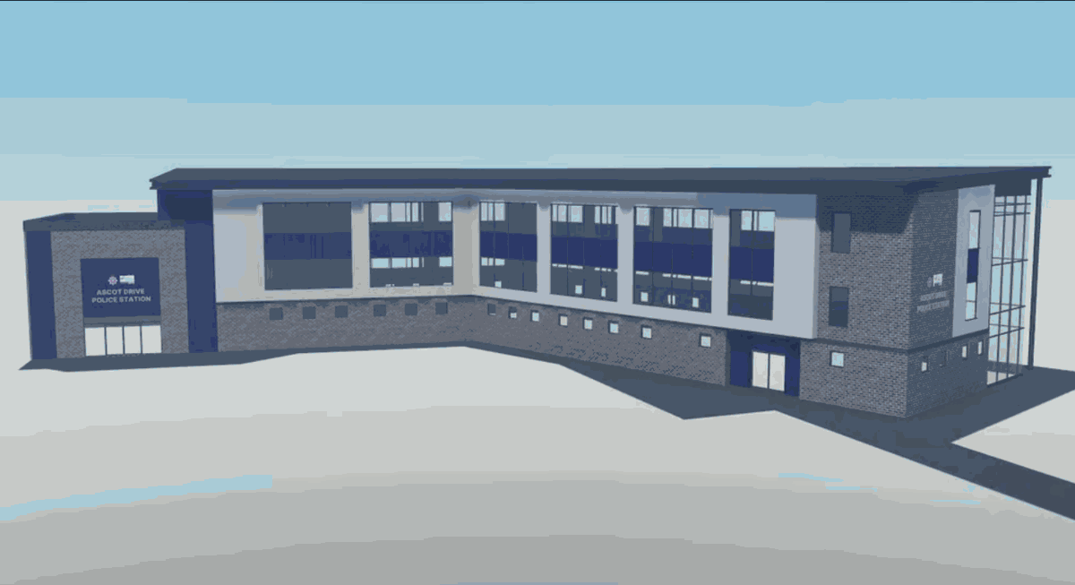 UK Police Station - Ascot Drive Station
