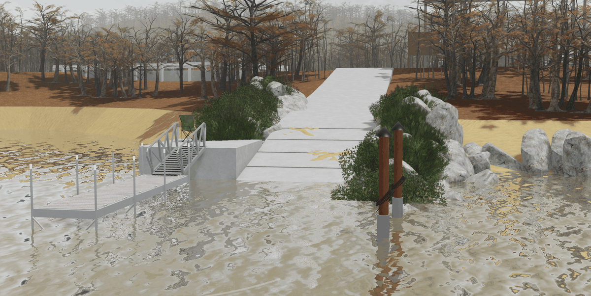 Lakeside Town Map Fall Edition