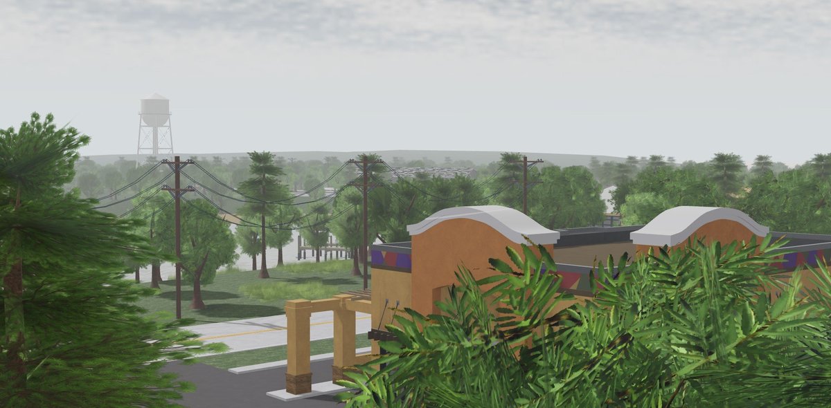 Lakeside Town Map Summer