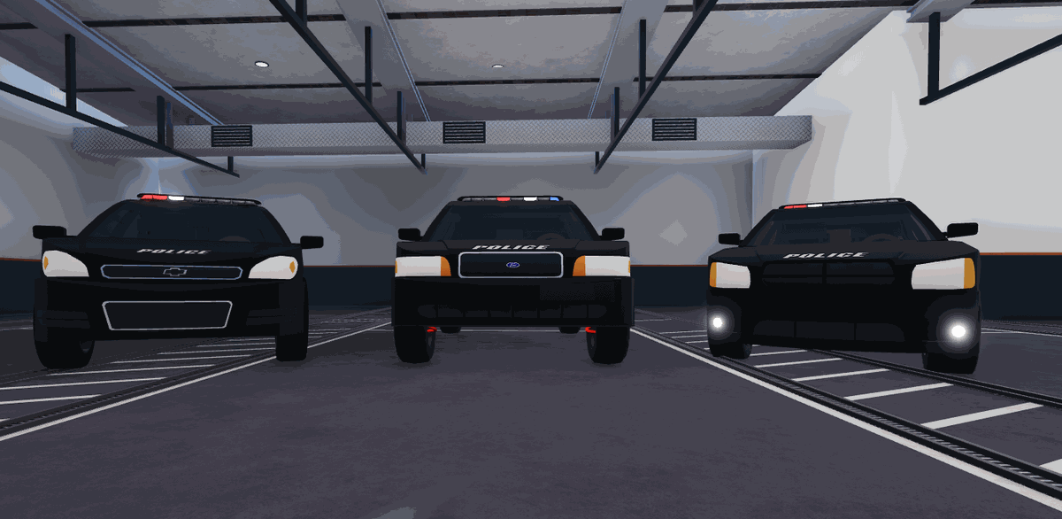 CSG Blocky Police Car Pack