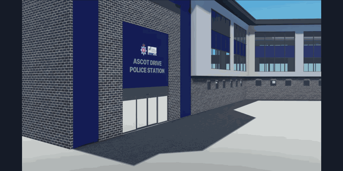 UK Police Station - Ascot Drive Station