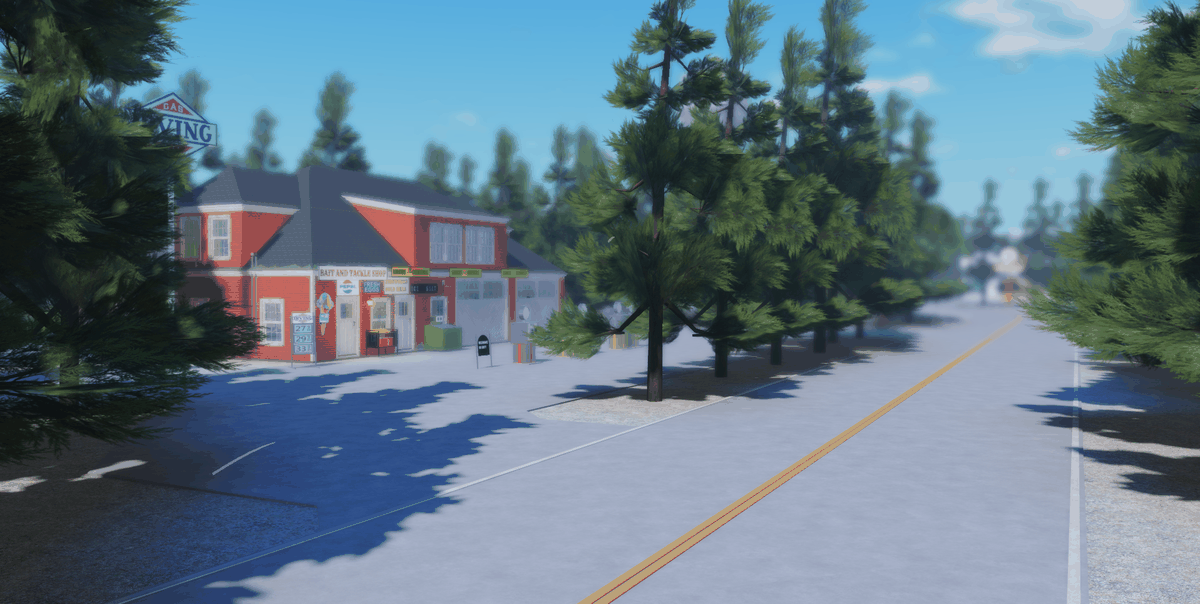 Lakeside Town Map | Snow Edition