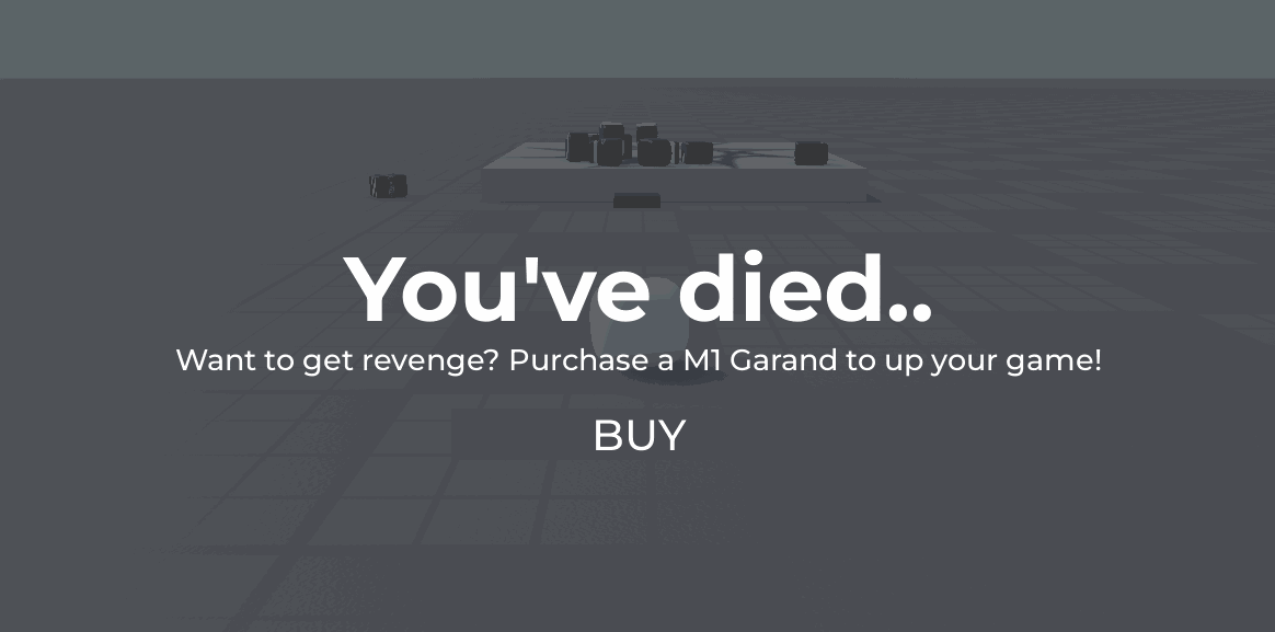 Death Screen with Gamepass