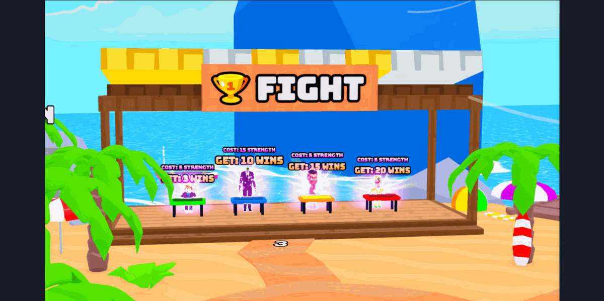 Muscle Training Simulator