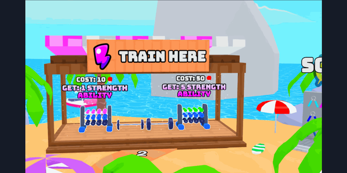 Muscle Training Simulator