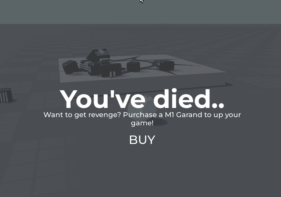 Death Screen with Gamepass