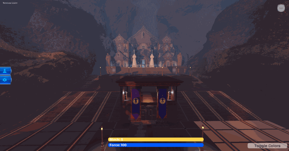 Temple on Tython with Saber System