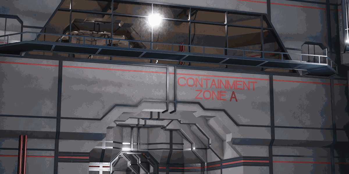 High-Poly SCP Facility Map