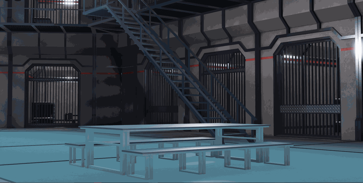 High-Poly SCP Facility Map