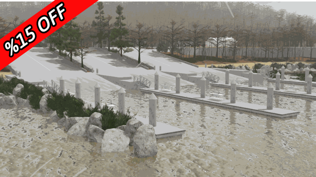 Lakeside Town Map Fall Edition