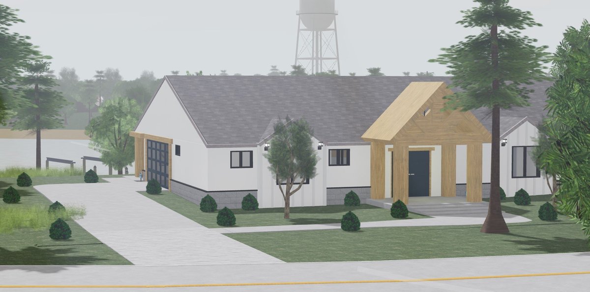 Lakeside Town Map Summer