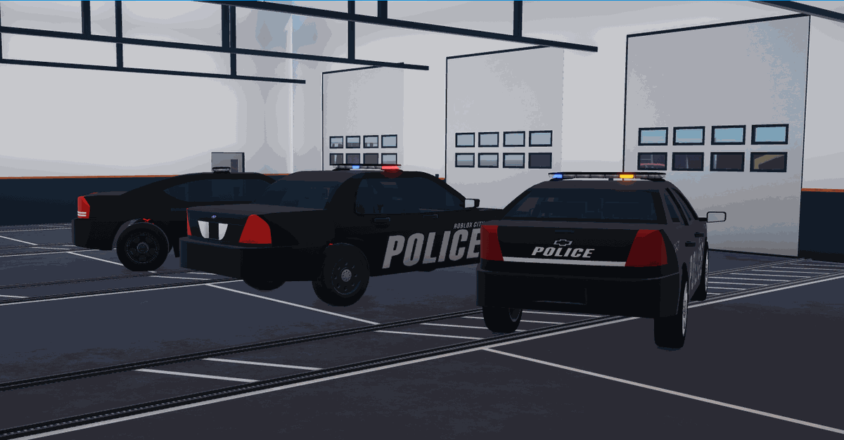 CSG Blocky Police Car Pack