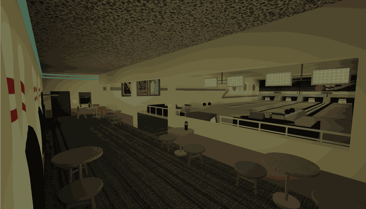 Scripted Retro Bowling Alley