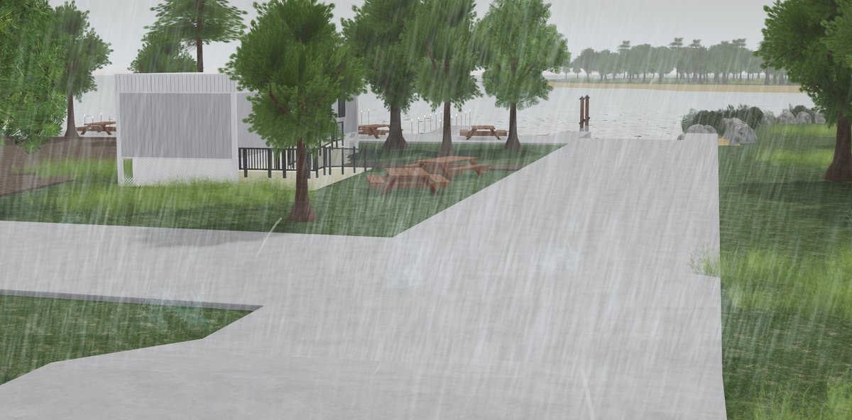 Lakeside Town Map Summer